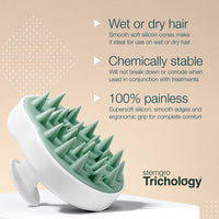 Scalp Stimulating Silicone Brush